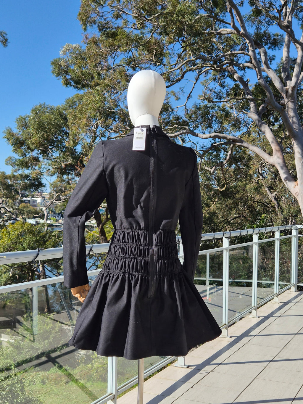 Cue Shirred Blazer Dress - Size 8 - New