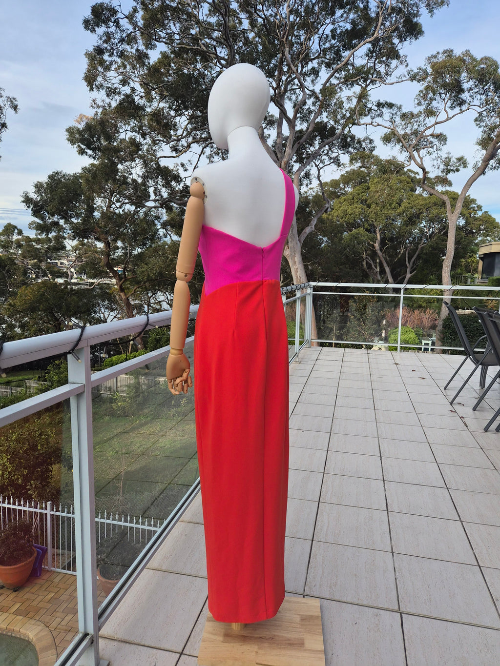 Xioman One Shoulder Midi Dress