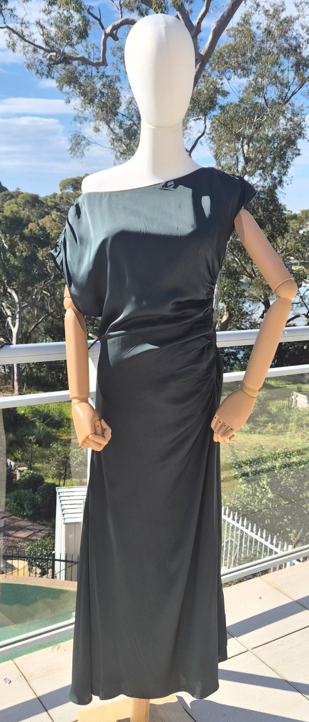 Draped maxi dress - Size 10
