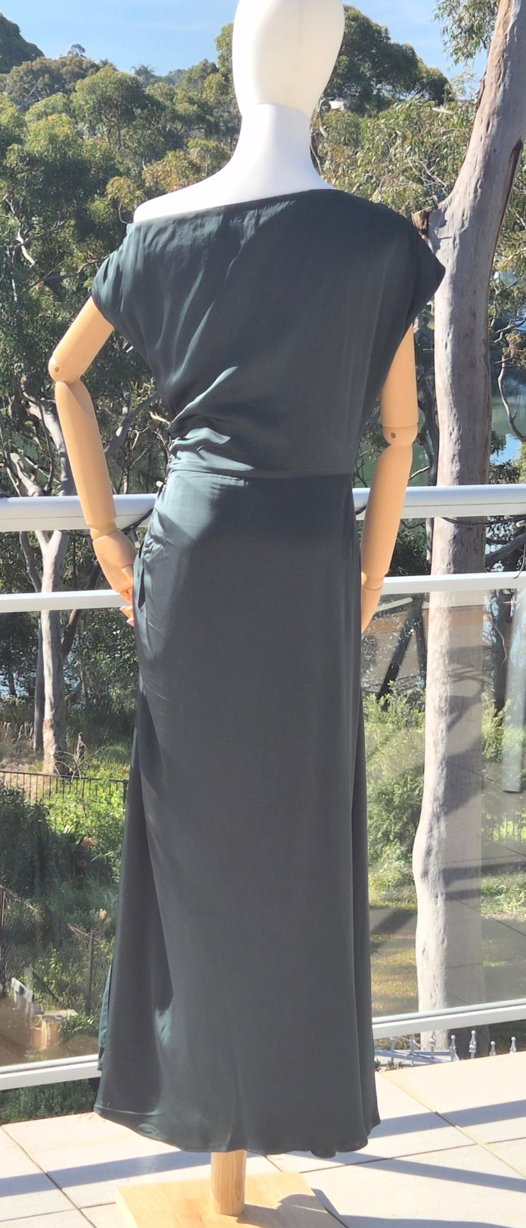Draped maxi dress - Size 10