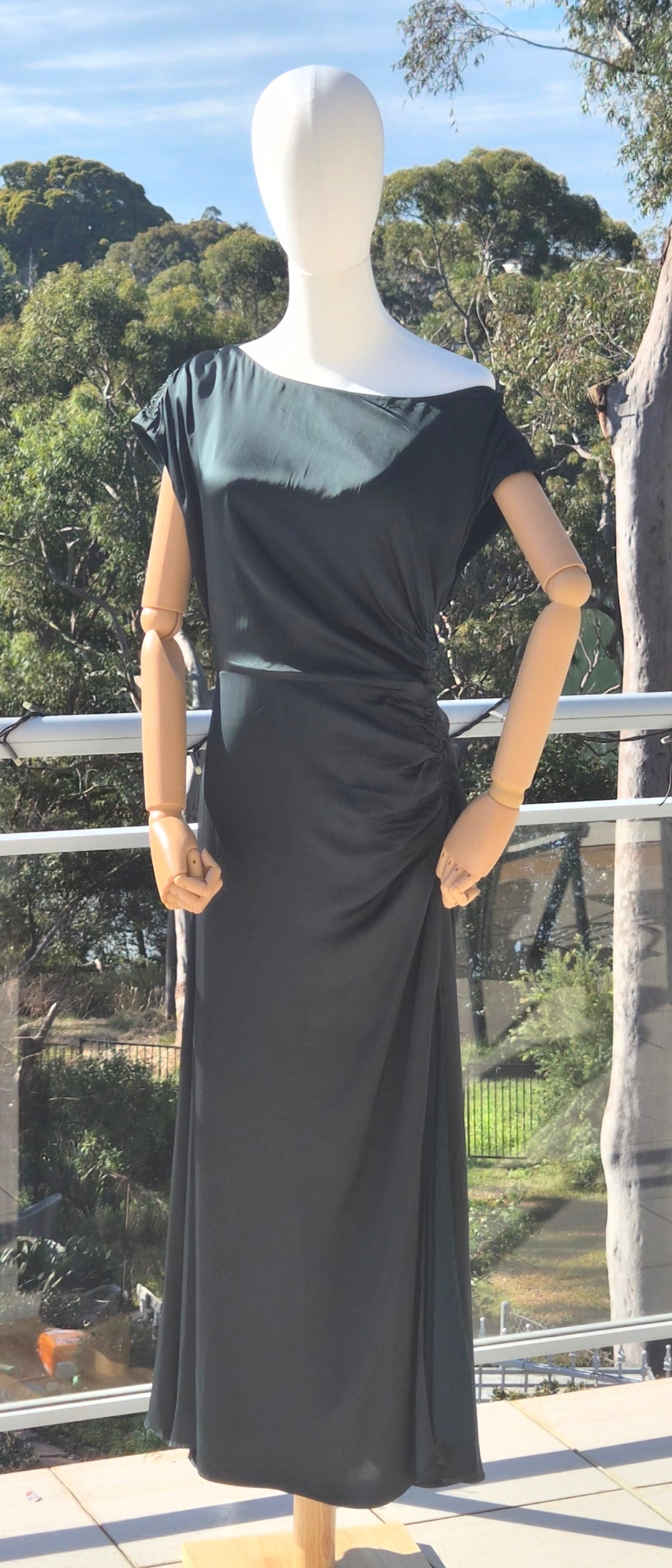 Draped maxi dress - Size 10