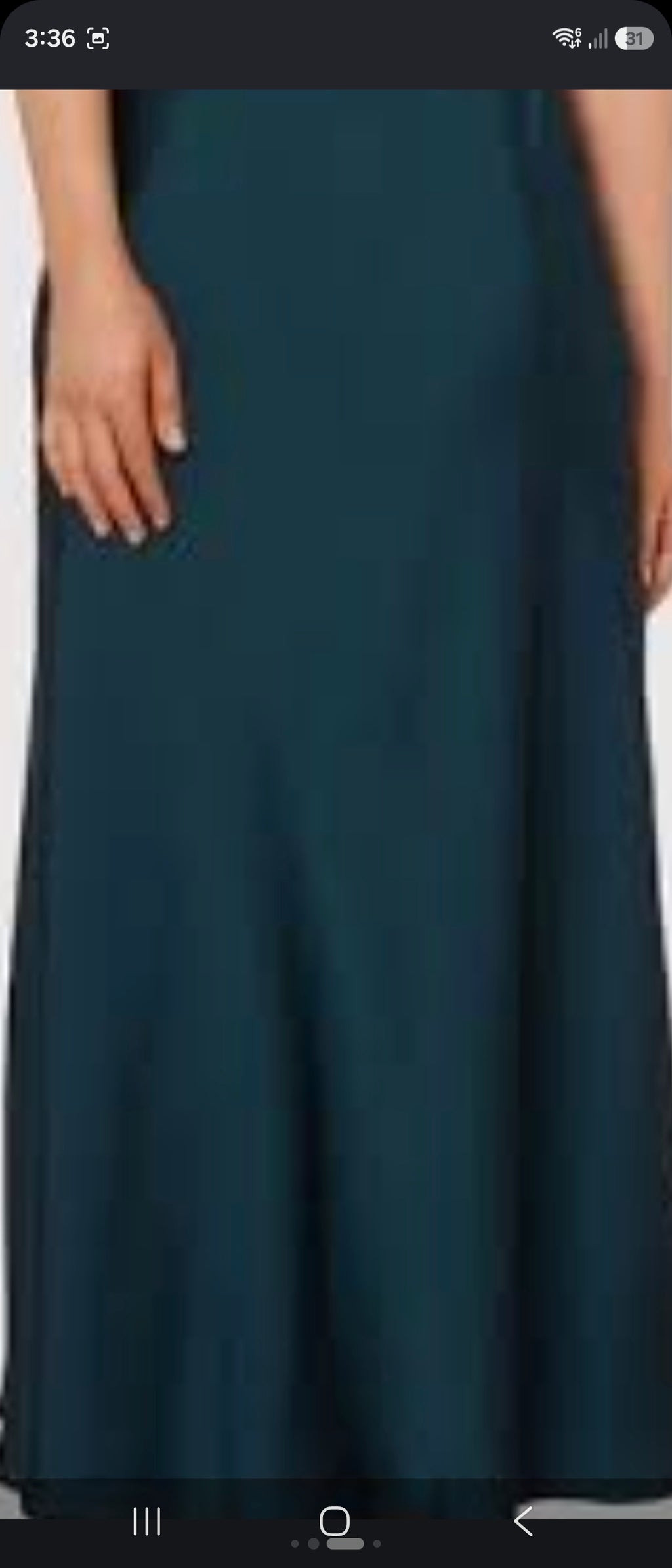 Draped maxi dress - Size 10