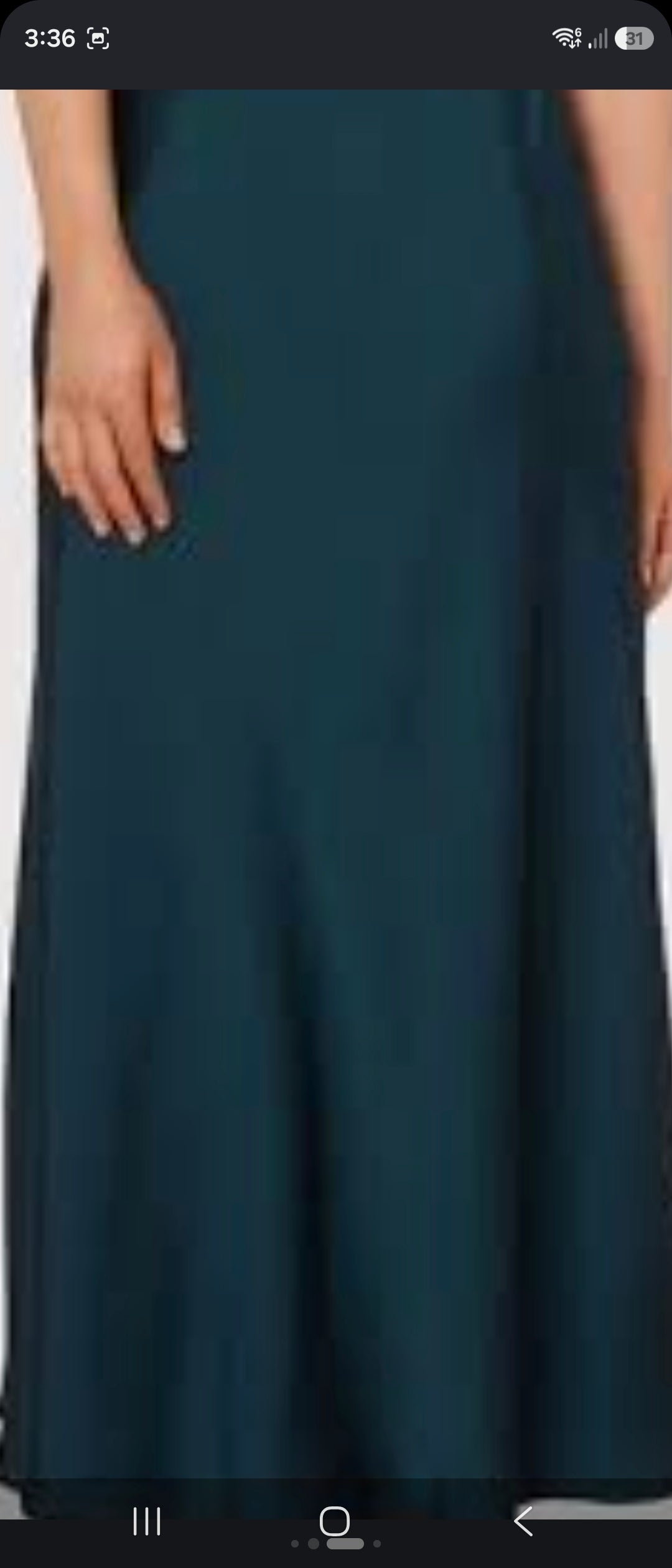 Draped maxi dress - Size 10