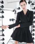 Cue Shirred Blazer Dress - Size 8 - New