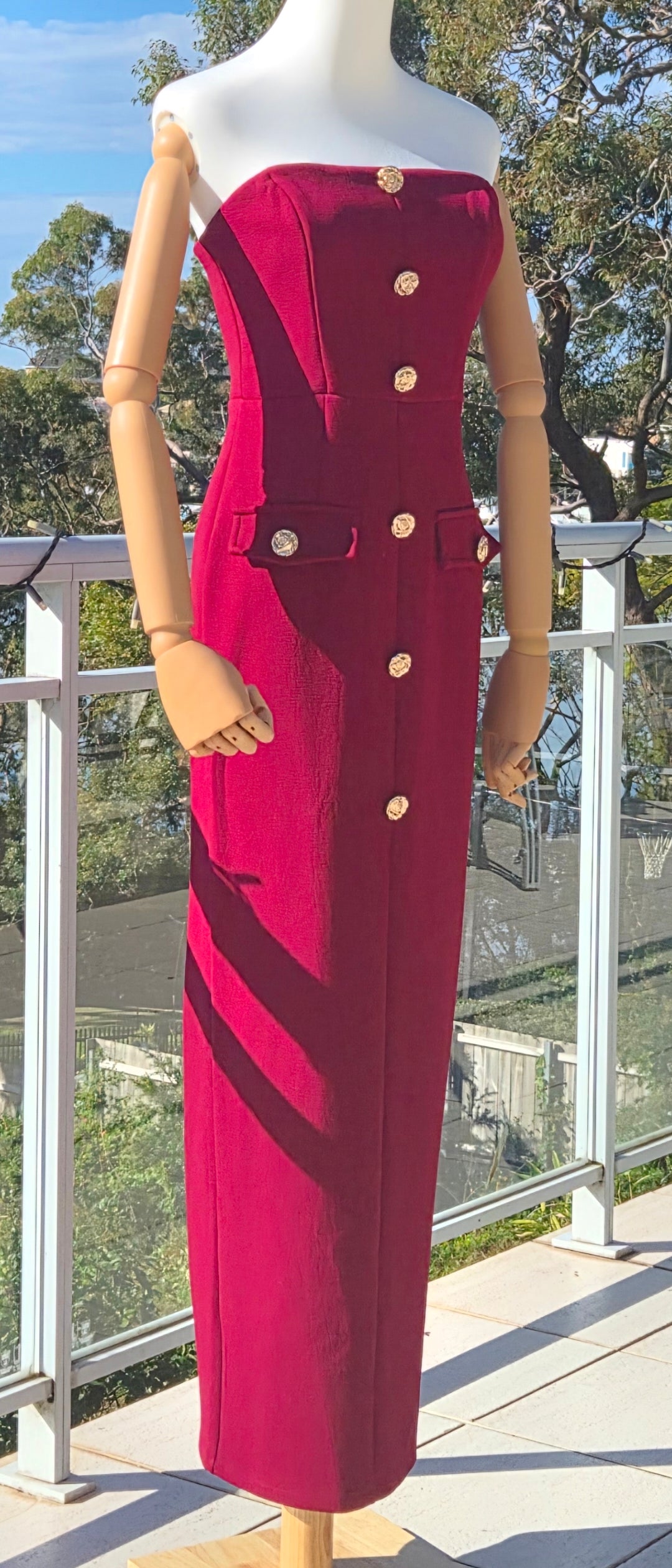 Angel BiBa Date night red dress - Size 8