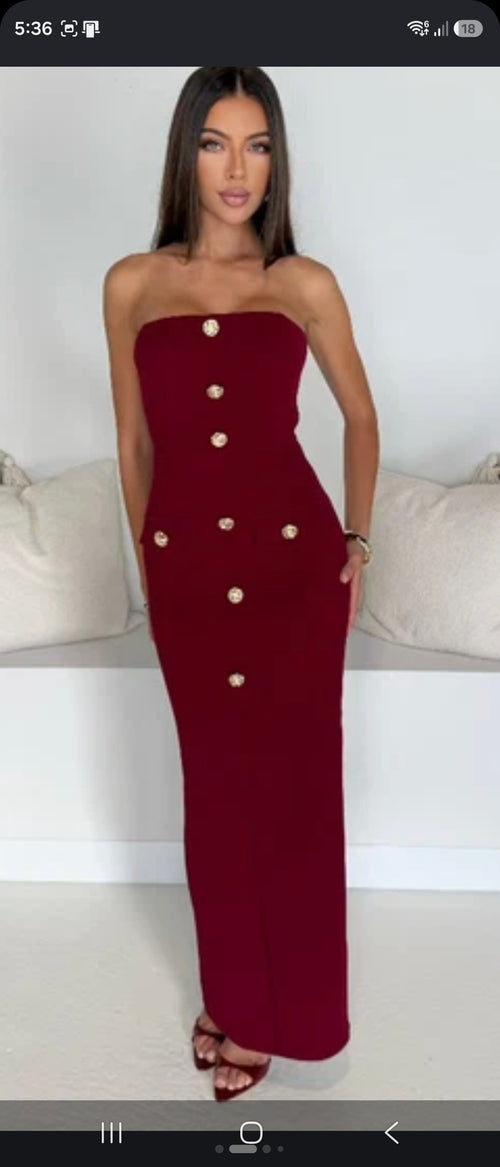 Angel BiBa Date night red dress - Size 8