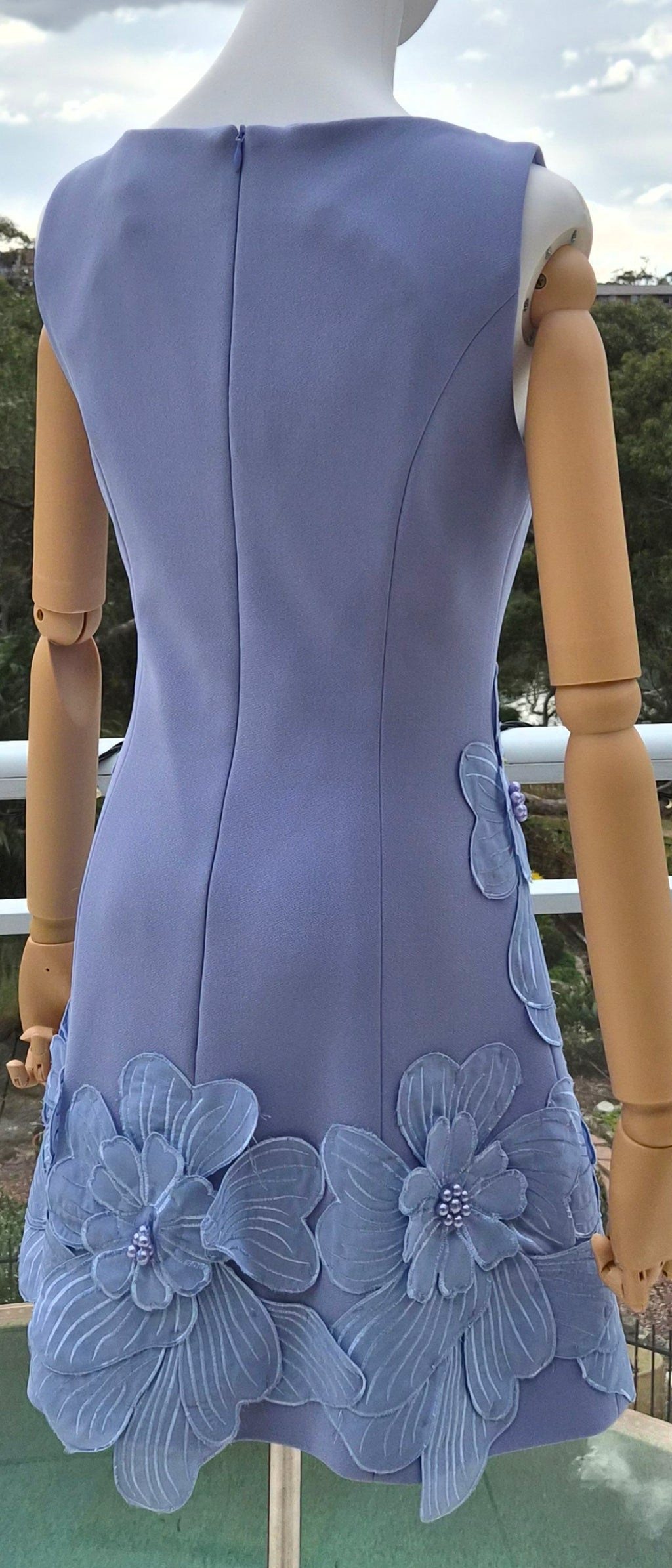 Elliatt Janelle Mini Dress in Blue - Size S