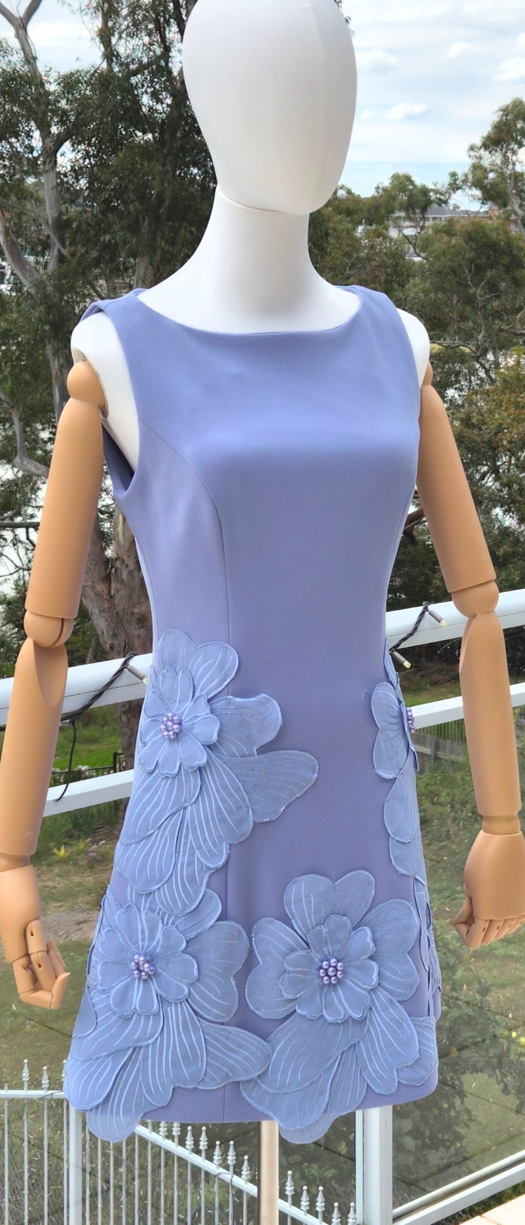 Elliatt Janelle Mini Dress in Blue - Size S
